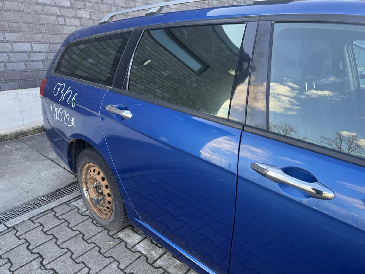 Honda Accord CM1 original T&uuml;r hinten rechts B.507P Arctic Blue Kombi Rohbau Bj.2003